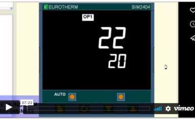 Eurotherm 2000 Series – Configuration for an infrared Pyrometer input