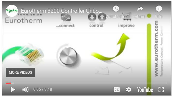 Unboxing of a Eurotherm 3200 Controller
