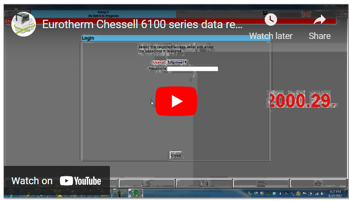 Eurotherm Chessell 6100 Recorders – Accuracy and Input Adjust