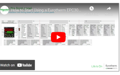 How to: Start Using a Eurotherm EPC3000