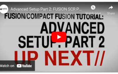 Advanced Setup Part 2: FUSION SCR Power Controller