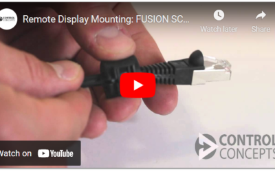 Remote Display Mounting: FUSION SCR Power Controller