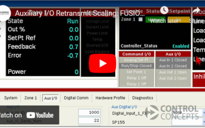 Auxiliary I/O Retransmit Scaling: FUSION SCR Power Controller