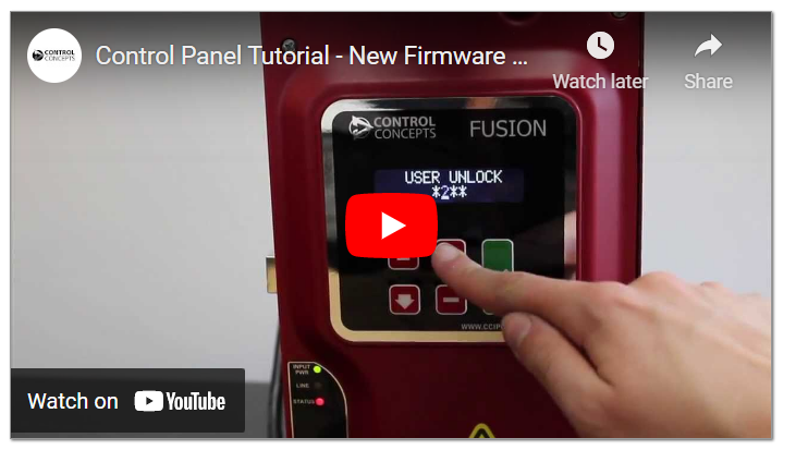 Control Concepts Control Panel Tutorial – New Firmware 5.0 Features