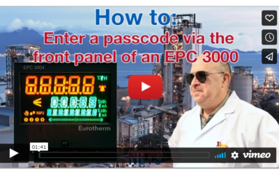 How to: Enter a Passcode via the Front Panel of an EPC 3000