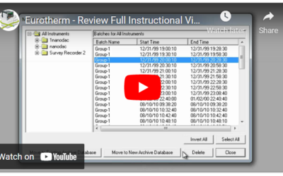 Eurotherm Review Full Software – General Overview