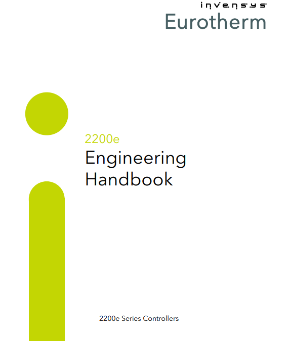 Eurotherm 2204e/2208e/2216e Series Temperature Controller/Programmer Manual